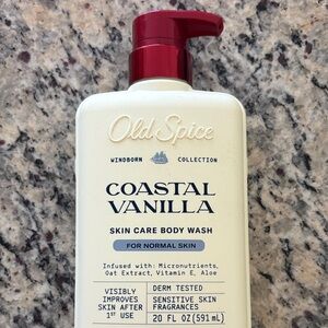 Old spice coastal vanilla body wash normal skin 20 fl Oz windborne collection